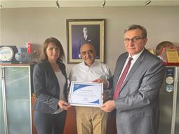 Menderes Tekstil'e SGK' dan Teşekkür