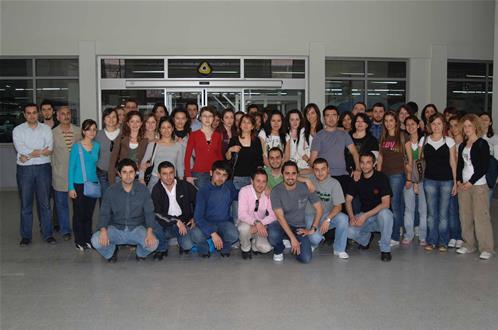 Ege Üniversitesi Mühendislik Fakültesi Tekstil Mühendisliği bölümü öğrencileri ziyareti